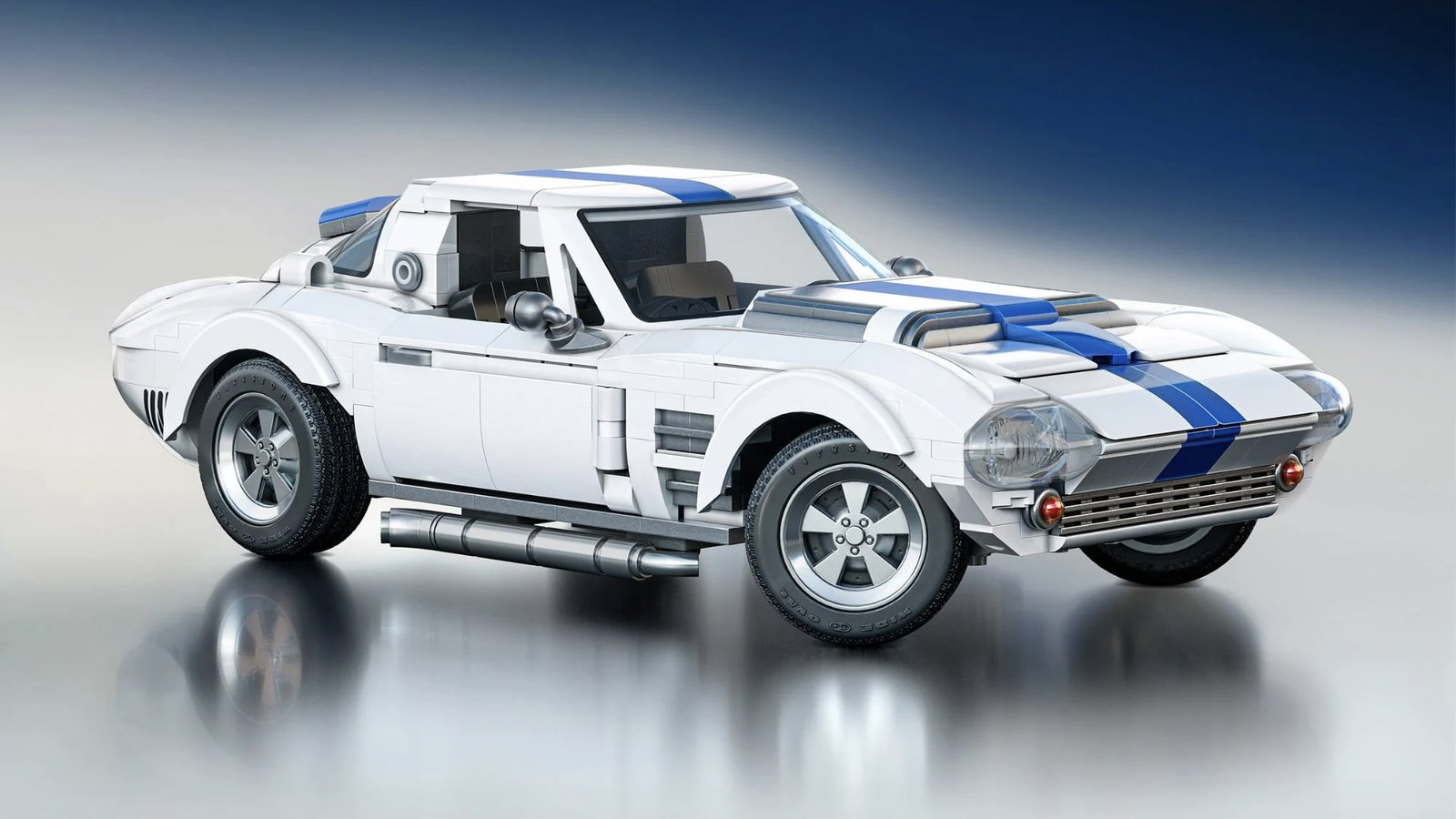 Mattel Brick Shop Chevrolet Corvette